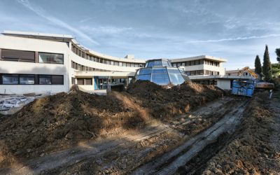 Crédit photo : Alexandre PAPAÏS - Démolition Siège Mars 2018