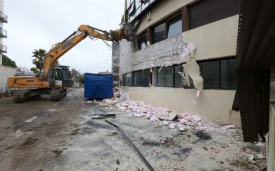 Crédit photo : Alexandre PAPAÏS - Démolition Siège Mars 2018