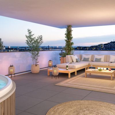Perspective terrasse