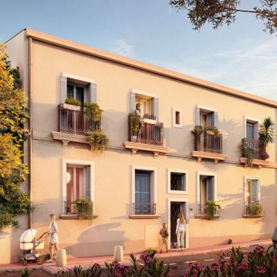 façade vue rue